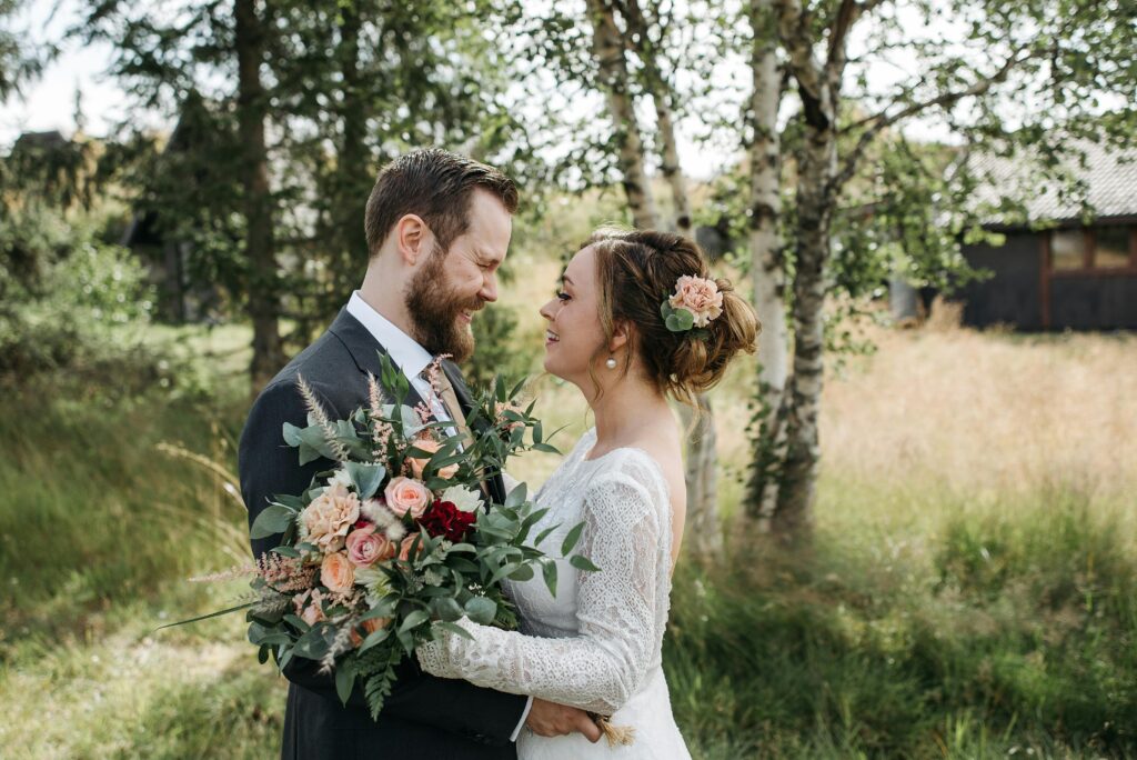 Blomster i hår